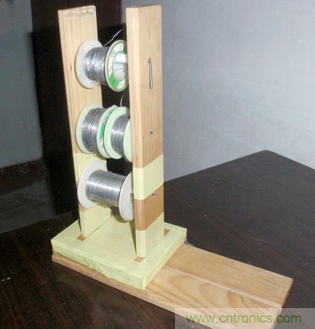 成本幾乎為零，三層錫絲架DIY