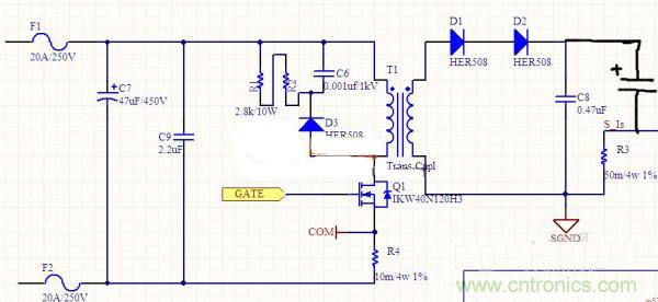 高人指點(diǎn)：反激初級電流波形異常如何解決？