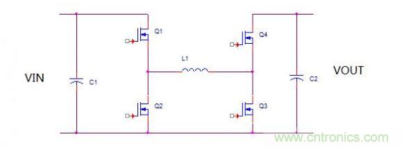 四開關(guān)buck-boost的拓撲
