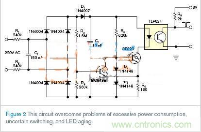 新一代LED光耦電路設(shè)計，改進(jìn)老化和能耗