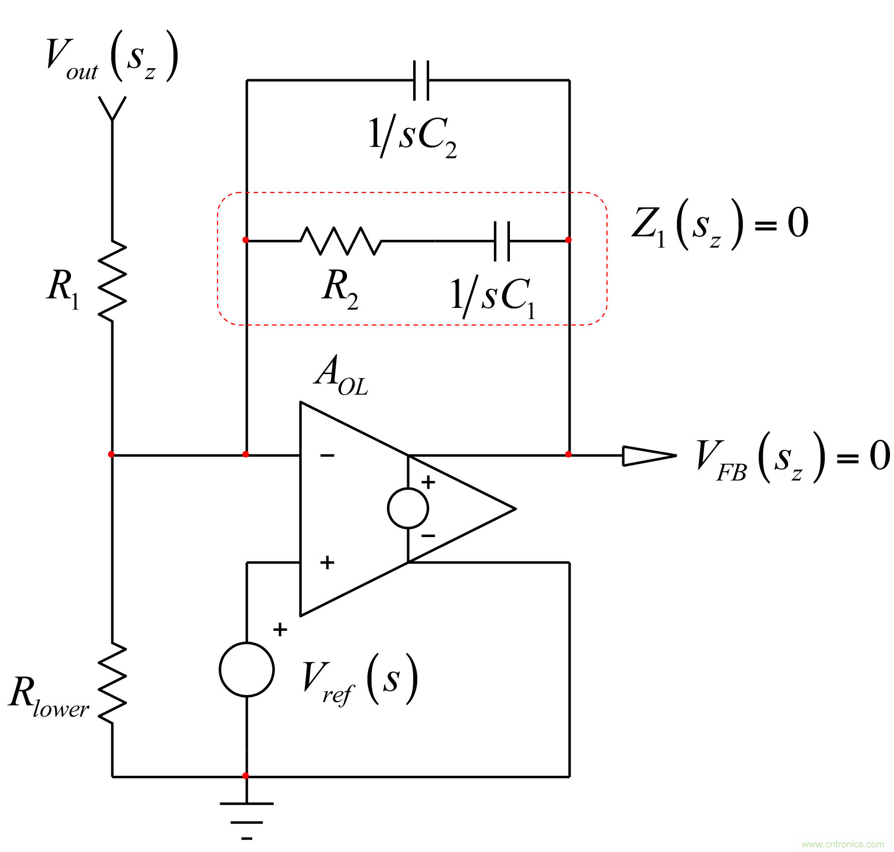 考量運算放大器在Type-2補償器中的動態響應（一）