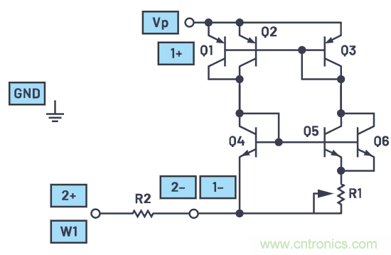 如何利用&Delta;VBE概念來產生穩定的輸出電流