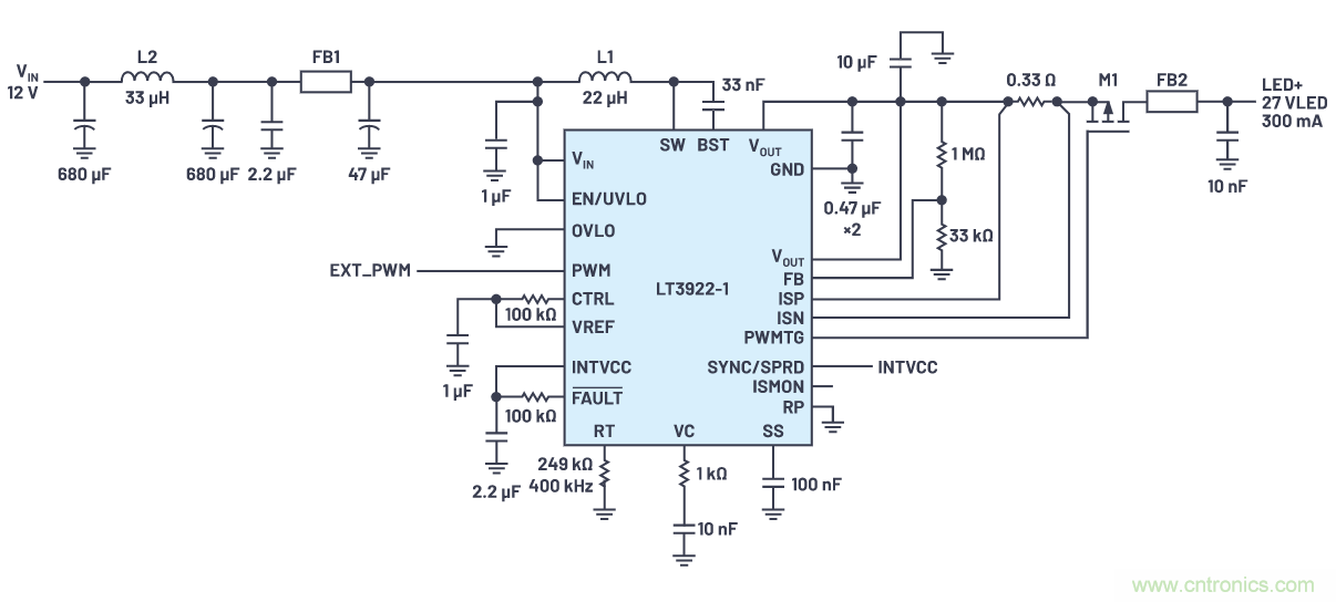 如何抑制來自開關電源的復雜的FM頻段傳導輻射？