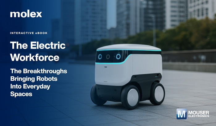 揭秘未來(lái)勞動(dòng)力：貿(mào)澤與Molex新電子書(shū)解析機(jī)器人技術(shù)變革